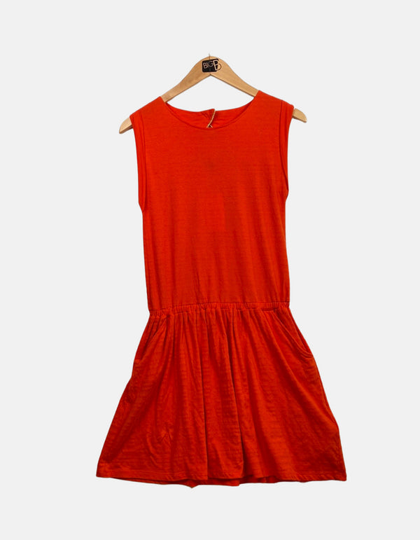 Orange dress girl FM